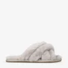 Ugg Scuffita Round-toe Sheepskin Slippers