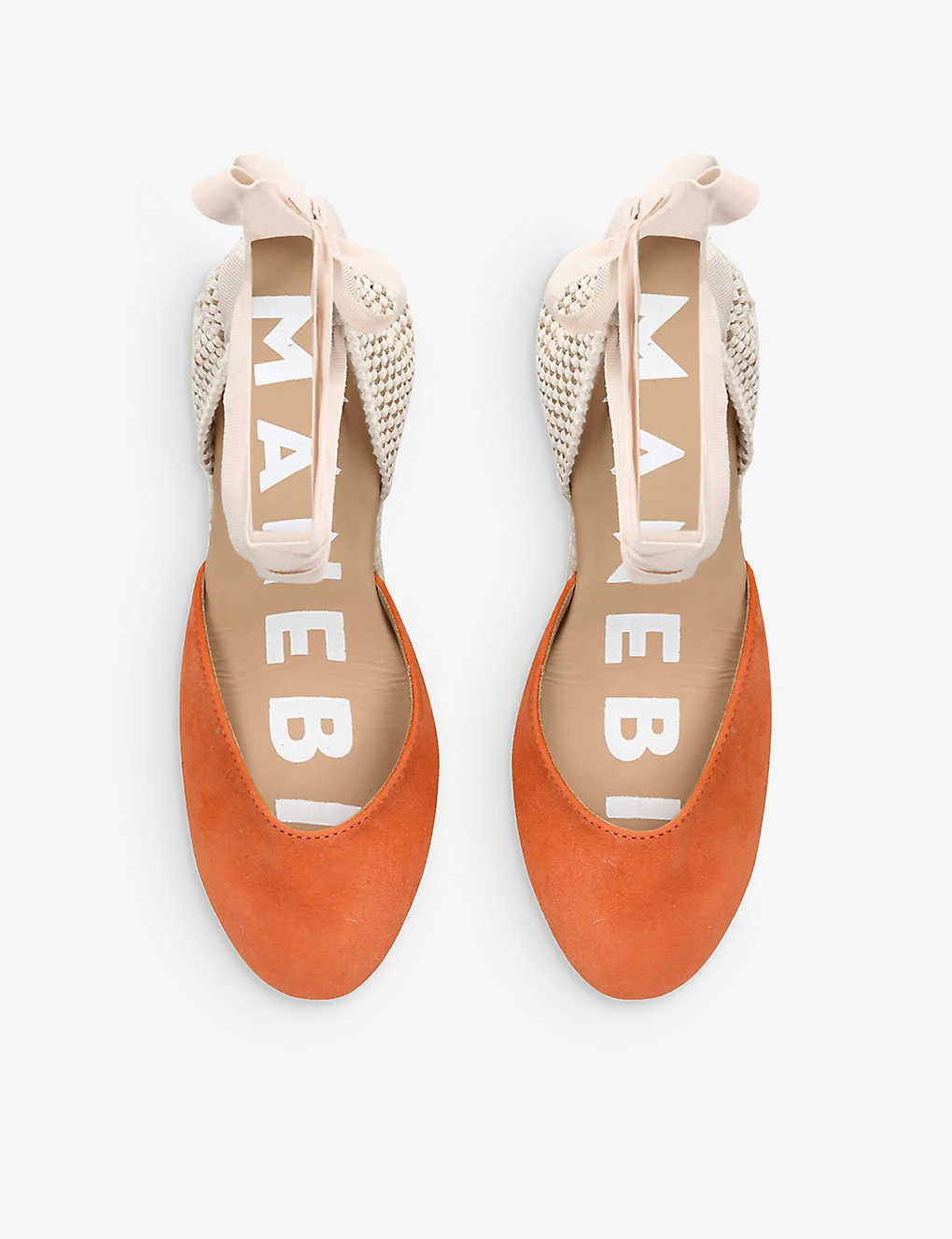 Manebi Hamptons Contrast-stitch Suede Heeled Espadrilles 2 Manebi Hamptons Contrast-stitch Suede Heeled Espadrilles - Image 2