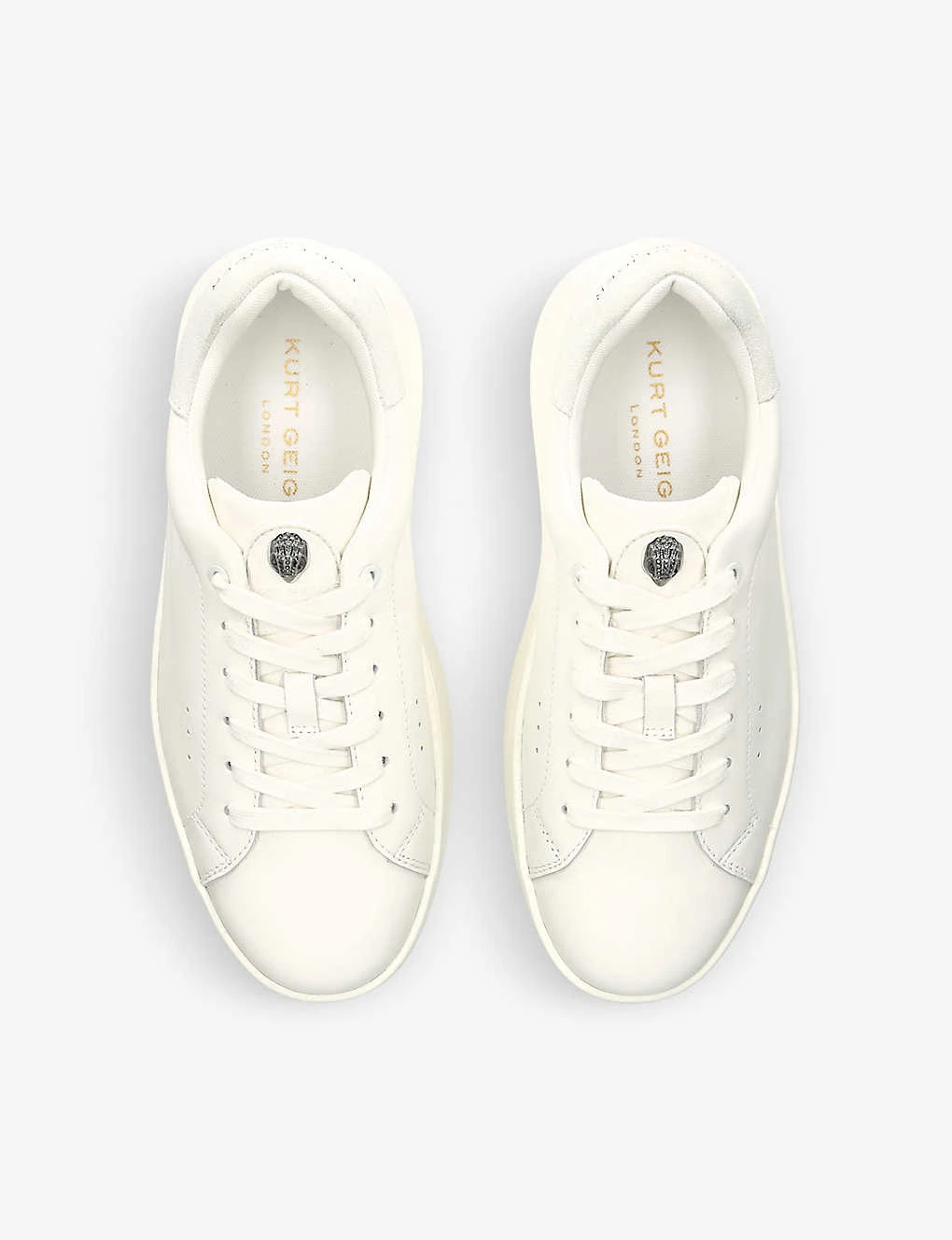 Kurt Geiger London Laney Pumped Platform-sole Leather Low-top Trainers 2 Kurt Geiger London Laney Pumped Platform-sole Leather Low-top Trainers - Image 2