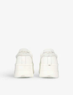 Kurt Geiger London Laney Pumped Platform-sole Leather Low-top Trainers 7 Kurt Geiger London Laney Pumped Platform-sole Leather Low-top Trainers -Manolo Blahnik Store R04110991 WHITE ALT03