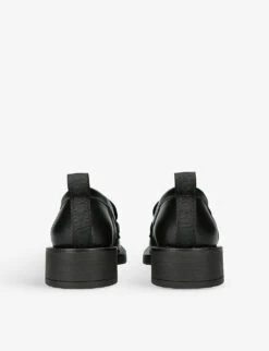 KG Kurt Geiger Myla Looped Leather Loafers 7 KG Kurt Geiger Myla Looped Leather Loafers -Manolo Blahnik Store R04116417 BLACK ALT03