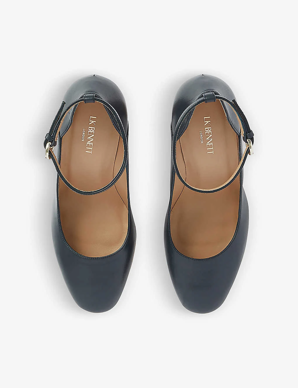 Raelynn Ankle-strap Leather Platform Shoes 2 Raelynn Ankle-strap Leather Platform Shoes - Image 2