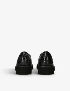 Carvela Grange Tassel-embellished Leather Loafers -Manolo Blahnik Store R04118613 BLACK ALT03