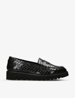 Carvela Grange Tassel-embellished Leather Loafers