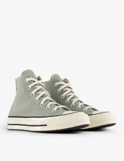 Converse All Star Hi 70 Canvas High-top Trainers -Manolo Blahnik Store R04119256 SUMMITSAGEBLACK ALT02
