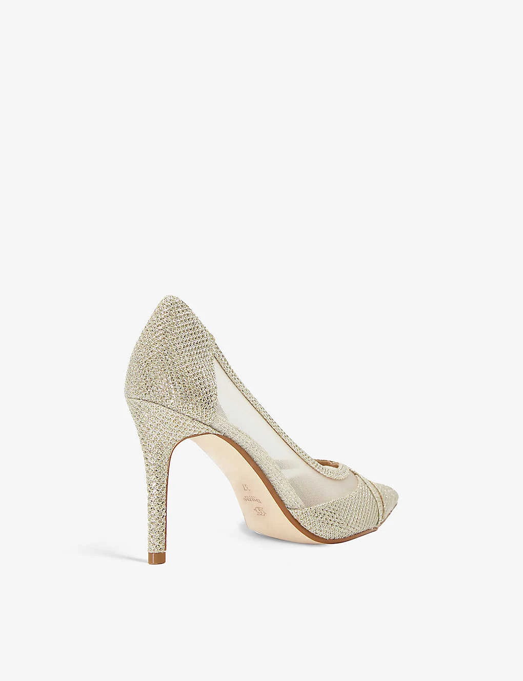 Dune Banks Textured-metallic Court Shoes 4 Dune Banks Textured-metallic Court Shoes - Image 4