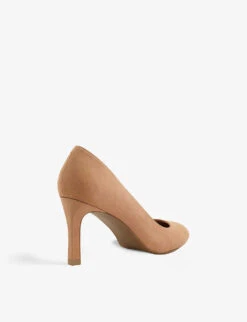 Dune Adele Round-toe Suede Courts -Manolo Blahnik Store R04125424 CAMELNUBUCK ALT03