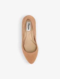 Dune Adele Round-toe Suede Courts -Manolo Blahnik Store R04125424 CAMELNUBUCK ALT04
