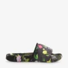 Ted Baker Floral-print Satin Sliders