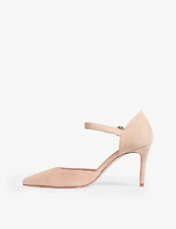 Monet Pointed Suede Court Heels 6 Monet Pointed Suede Court Heels -Manolo Blahnik Store R04128597 BEITRENCH ALT02