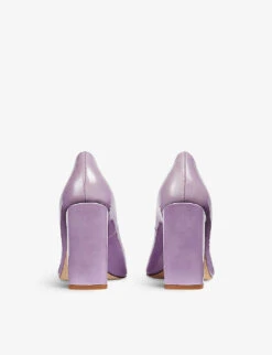 June Blunt-toe Patent-leather Courts -Manolo Blahnik Store R04130235 PURLILAC ALT03