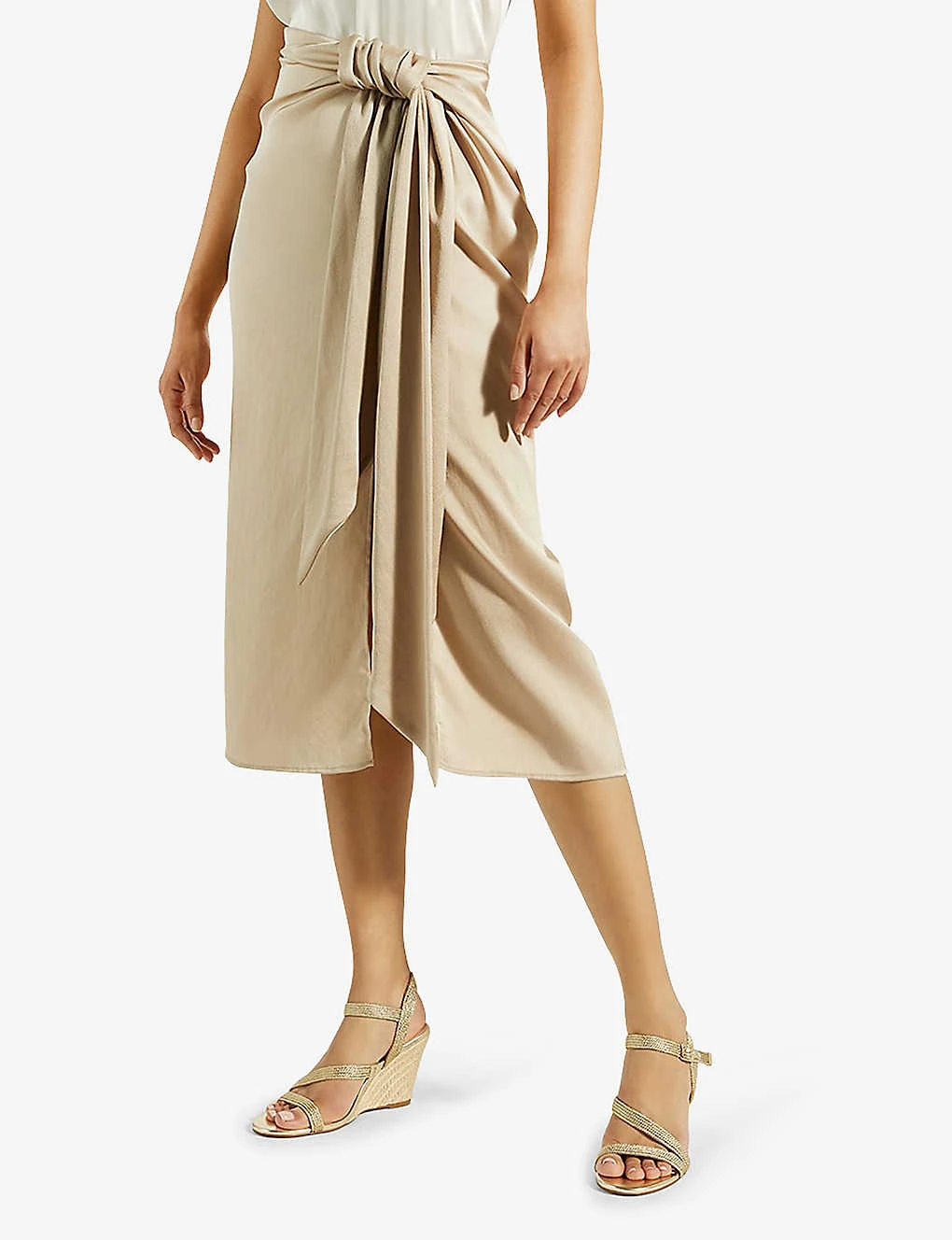 Dune Kaia Open-toe Woven Wedge Sandals 5 Dune Kaia Open-toe Woven Wedge Sandals - Image 5