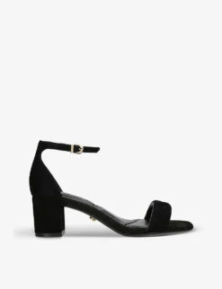 Carvela Second Skin 2 Heeled Suede Sandals