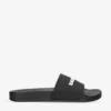 Balenciaga Logo-embossed Rubber Slides