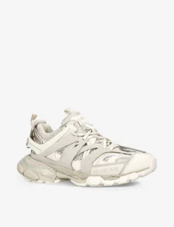 Balenciaga Track Recycled-sole Mesh And Nylon Trainers -Manolo Blahnik Store R04133304 BEIGE ALT02