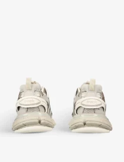 Balenciaga Track Recycled-sole Mesh And Nylon Trainers -Manolo Blahnik Store R04133304 BEIGE ALT03
