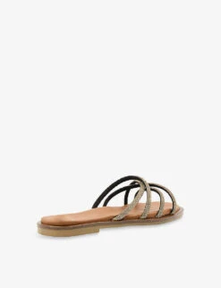 Dune Lilybet Crystal-embellished Woven Sandals -Manolo Blahnik Store R04136893 BRONZESYNTHETIC ALT03