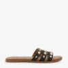Dune Little Studded-strap Leather Sandals