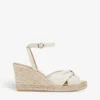 Angela Leather Espadrille Sandals