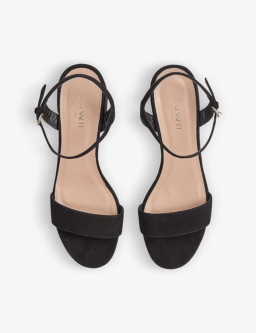 Amia Open-toe Block-heel Leather Sandals 2 Amia Open-toe Block-heel Leather Sandals - Image 2