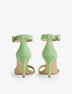 Ivy Open-toe Suede Heeled Sandals 7 Ivy Open-toe Suede Heeled Sandals -Manolo Blahnik Store R04138312 GREGREEN ALT03