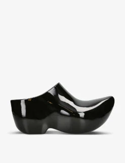 Balenciaga Techno Patent Rubber Mules