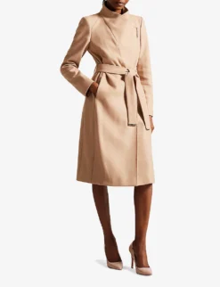 Ted Baker Cut-out Leather Heeled Courts -Manolo Blahnik Store R04144944 NUDEPINK ALT04