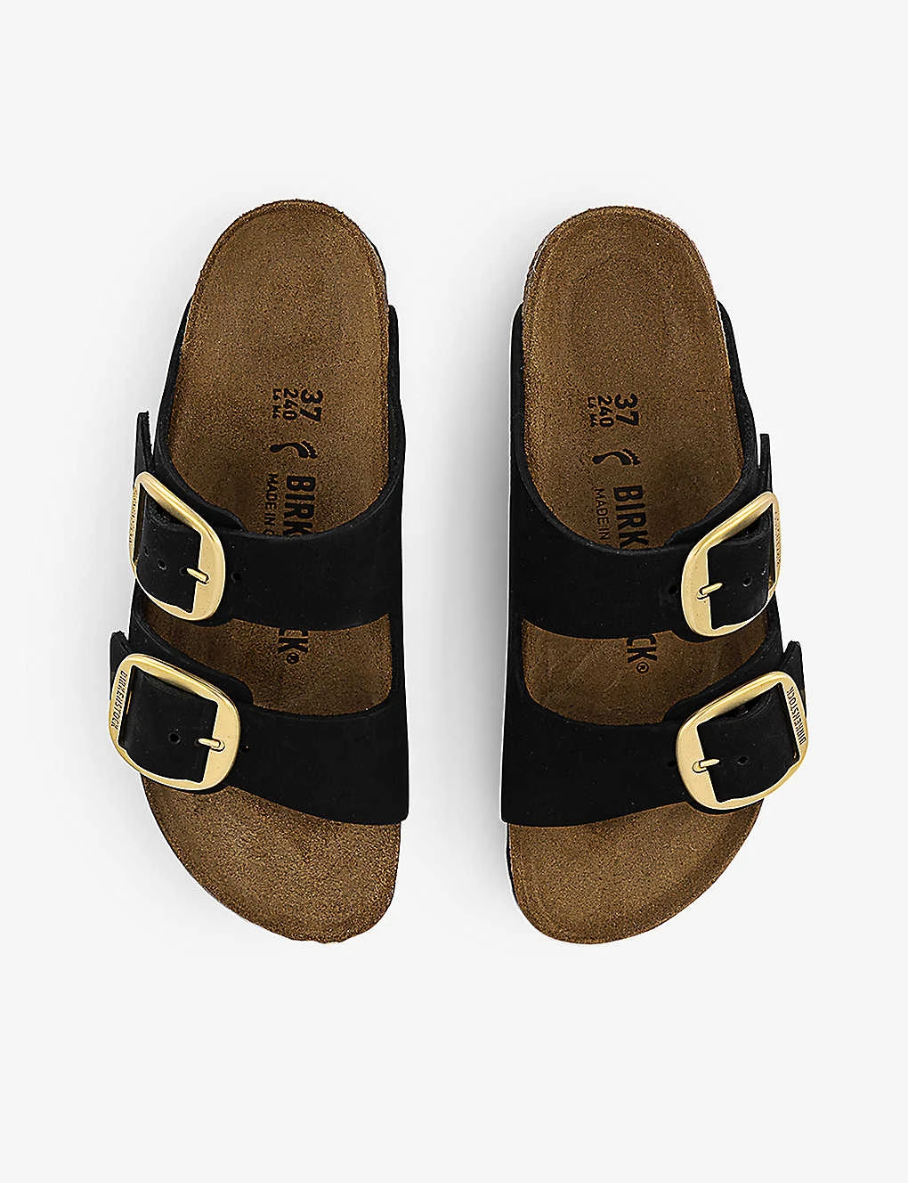 Birkenstock Arizona Big-buckle Two-strap Leather Sandals 2 Birkenstock Arizona Big-buckle Two-strap Leather Sandals - Image 2