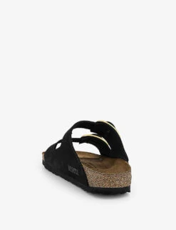 Birkenstock Arizona Big-buckle Two-strap Leather Sandals 7 Birkenstock Arizona Big-buckle Two-strap Leather Sandals -Manolo Blahnik Store R04145669 BLACKNUBUCK ALT03