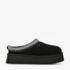 Ugg Tazz Platform Shearling-lined Suede Slippers
