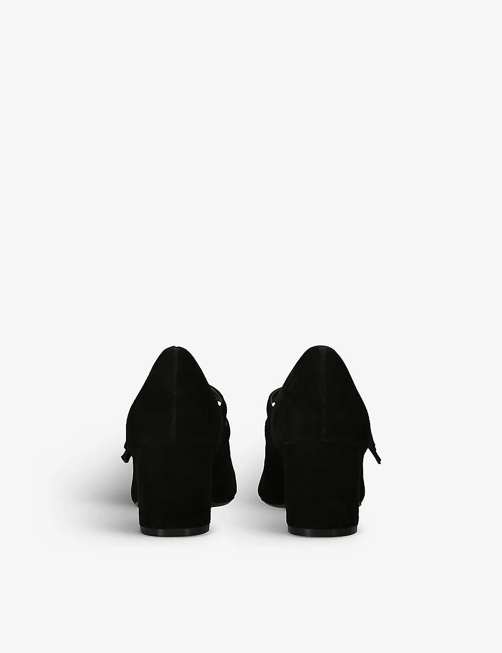 Carvela Harper Front-buckle Suede Heeled Courts 4 Carvela Harper Front-buckle Suede Heeled Courts - Image 4