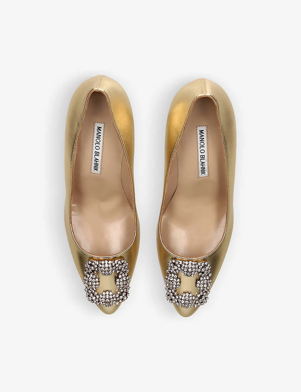 Manolo Blahnik Hangisi Crystal-embellished Heeled Courts 2 Manolo Blahnik Hangisi Crystal-embellished Heeled Courts - Image 2