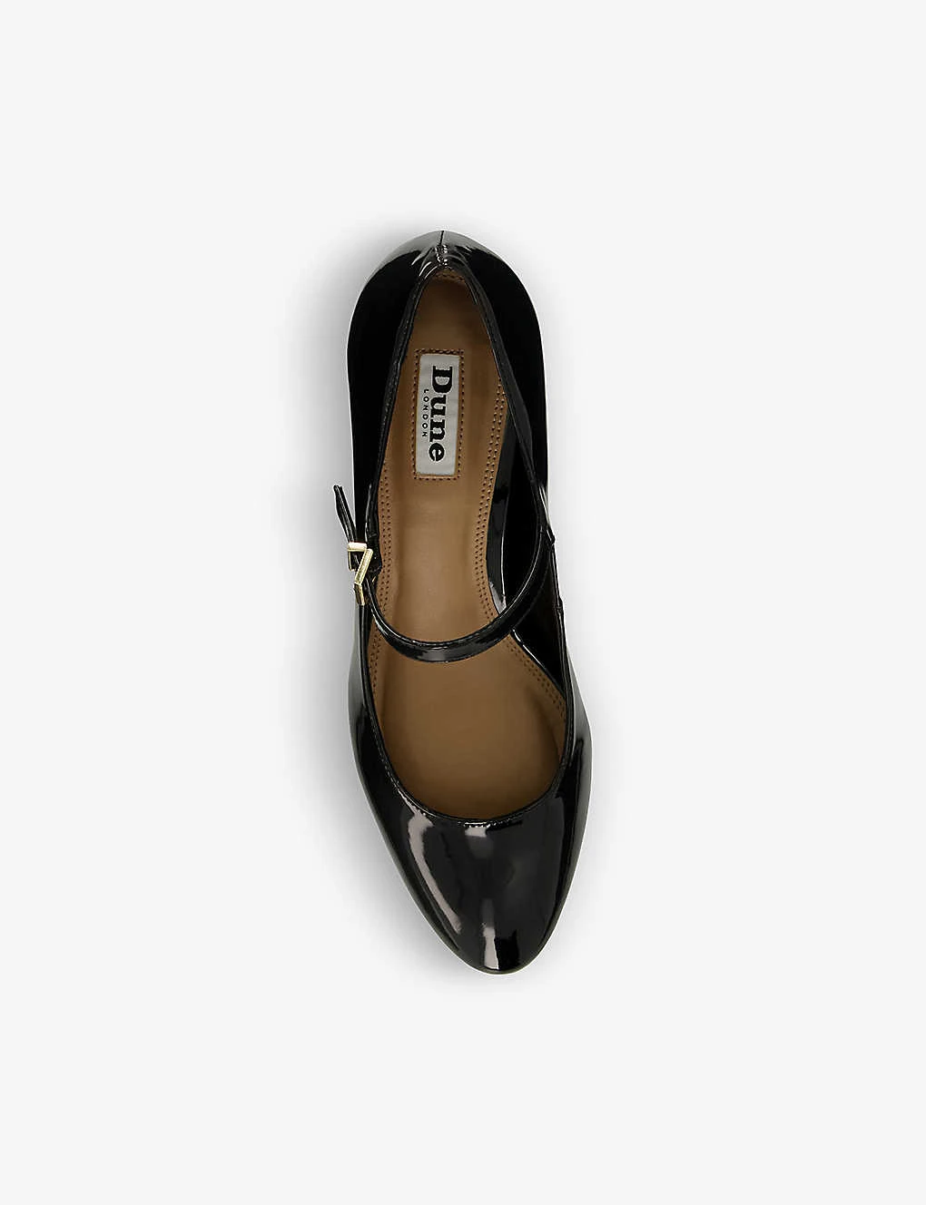 Dune Alenna Block-heel Mary Jane Faux-leather Courts 2 Dune Alenna Block-heel Mary Jane Faux-leather Courts - Image 2