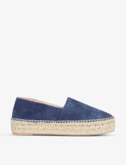 Taylor Platform Suede Espadrilles
