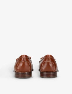 Hampton Tassel-embellished Leather Loafers 7 Hampton Tassel-embellished Leather Loafers -Manolo Blahnik Store R04155652 TAN ALT03