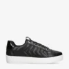 Carvela Joyful Quilted Low-top Faux-leather Trainers