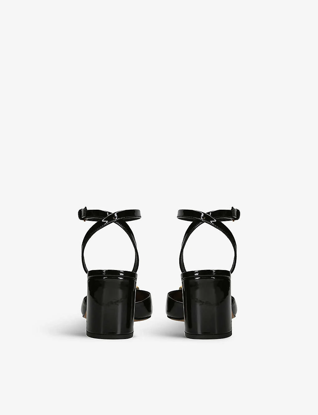 Valentino Garavani One Stud Patent-leather Heeled Pumps 4 Valentino Garavani One Stud Patent-leather Heeled Pumps - Image 4