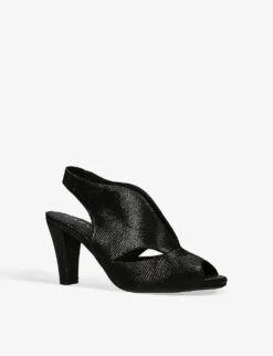 Arabella Cut-out Leather Sandals -Manolo Blahnik Store R04161393 BLKOTHER ALT02