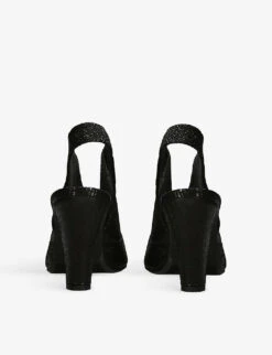 Arabella Cut-out Leather Sandals -Manolo Blahnik Store R04161393 BLKOTHER ALT03