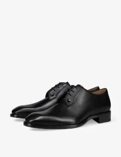 Christian Louboutin Chambeliss Leather Derby Shoes 7 Christian Louboutin Chambeliss Leather Derby Shoes -Manolo Blahnik Store R04163275 BLACK ALT02