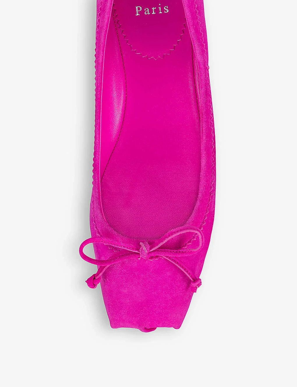 Christian Louboutin Mamadrague Bow-embellished Leather Flats 2 Christian Louboutin Mamadrague Bow-embellished Leather Flats - Image 2