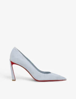 Christian Louboutin Condora 85 Suede Court Shoes