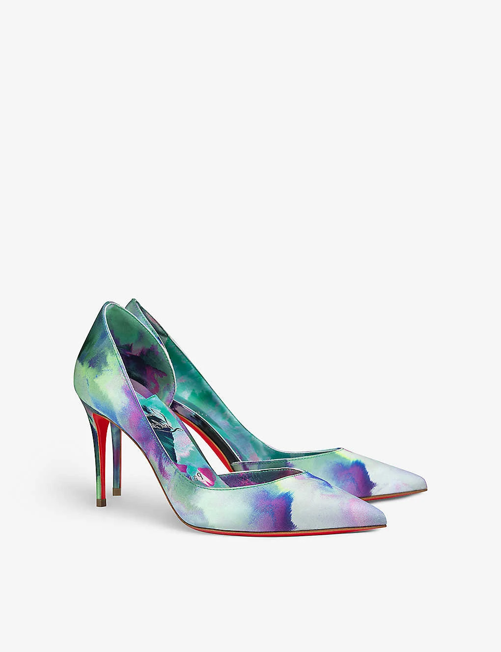 Christian Louboutin Iriza 85 Silk Courts 3 Christian Louboutin Iriza 85 Silk Courts - Image 3
