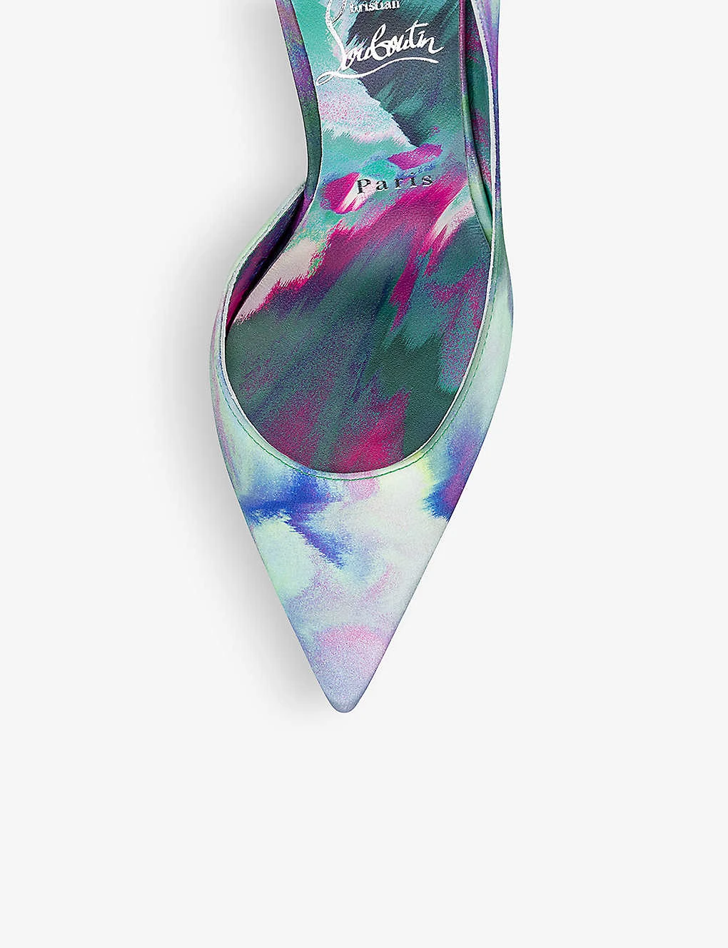 Christian Louboutin Iriza 85 Silk Courts 4 Christian Louboutin Iriza 85 Silk Courts - Image 4