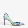 Christian Louboutin Iriza 85 Silk Courts