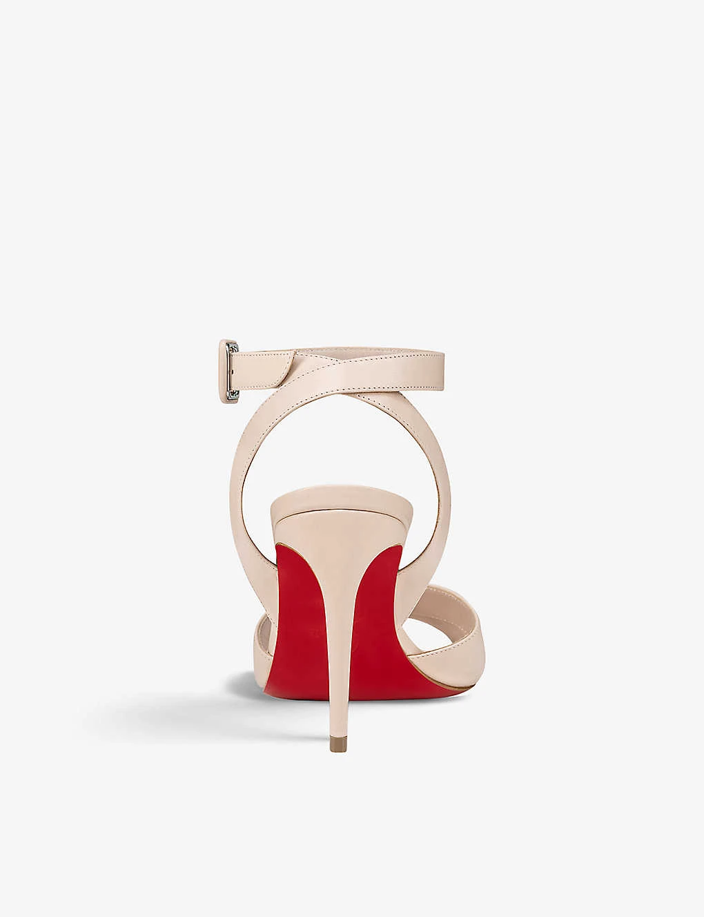 Christian Louboutin Mariza 85 Strappy Leather Heeled Courts 2 Christian Louboutin Mariza 85 Strappy Leather Heeled Courts - Image 2