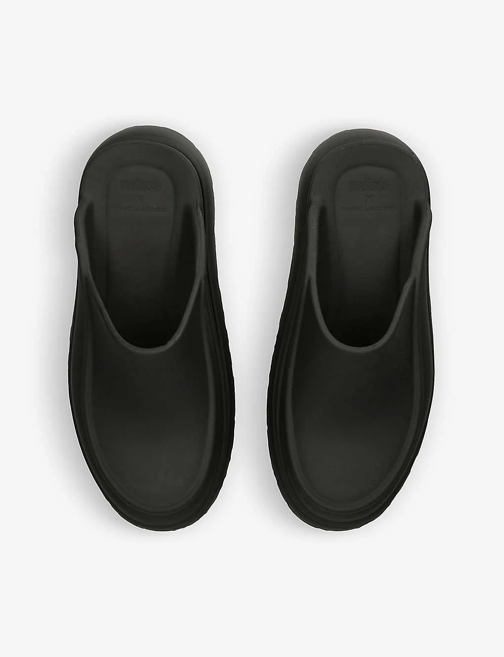 Melissa X Marc Jacobs Clog Chunky-sole PVC Platform Sliders 2 Melissa X Marc Jacobs Clog Chunky-sole PVC Platform Sliders - Image 2