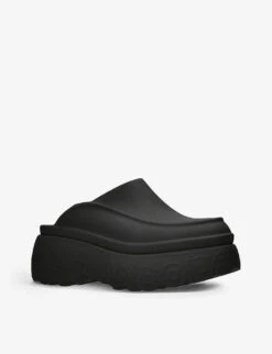 Melissa X Marc Jacobs Clog Chunky-sole PVC Platform Sliders 6 Melissa X Marc Jacobs Clog Chunky-sole PVC Platform Sliders -Manolo Blahnik Store R04165037 BLACK ALT02