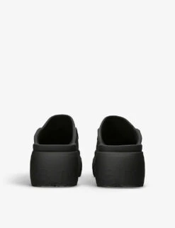 Melissa X Marc Jacobs Clog Chunky-sole PVC Platform Sliders 7 Melissa X Marc Jacobs Clog Chunky-sole PVC Platform Sliders -Manolo Blahnik Store R04165037 BLACK ALT03