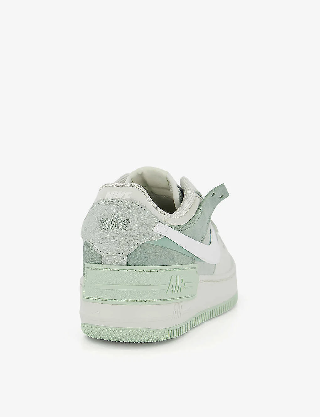 Nike Air Force 1 Shadow Leather Low-top Trainers 4 Nike Air Force 1 Shadow Leather Low-top Trainers - Image 4